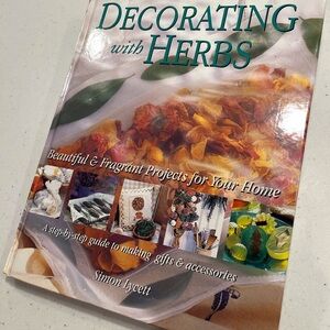 Decorating with Herbs Book by Simon Lycett